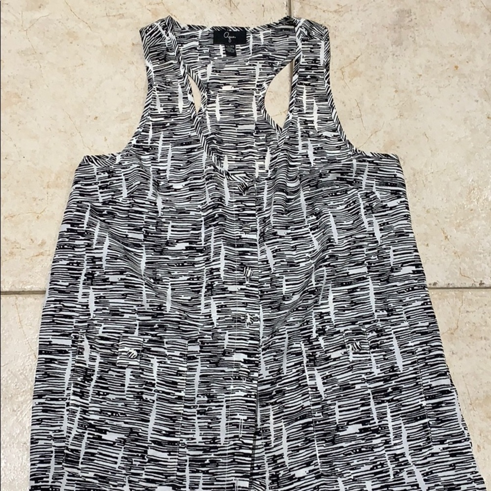 Black & White Aqua Tank
